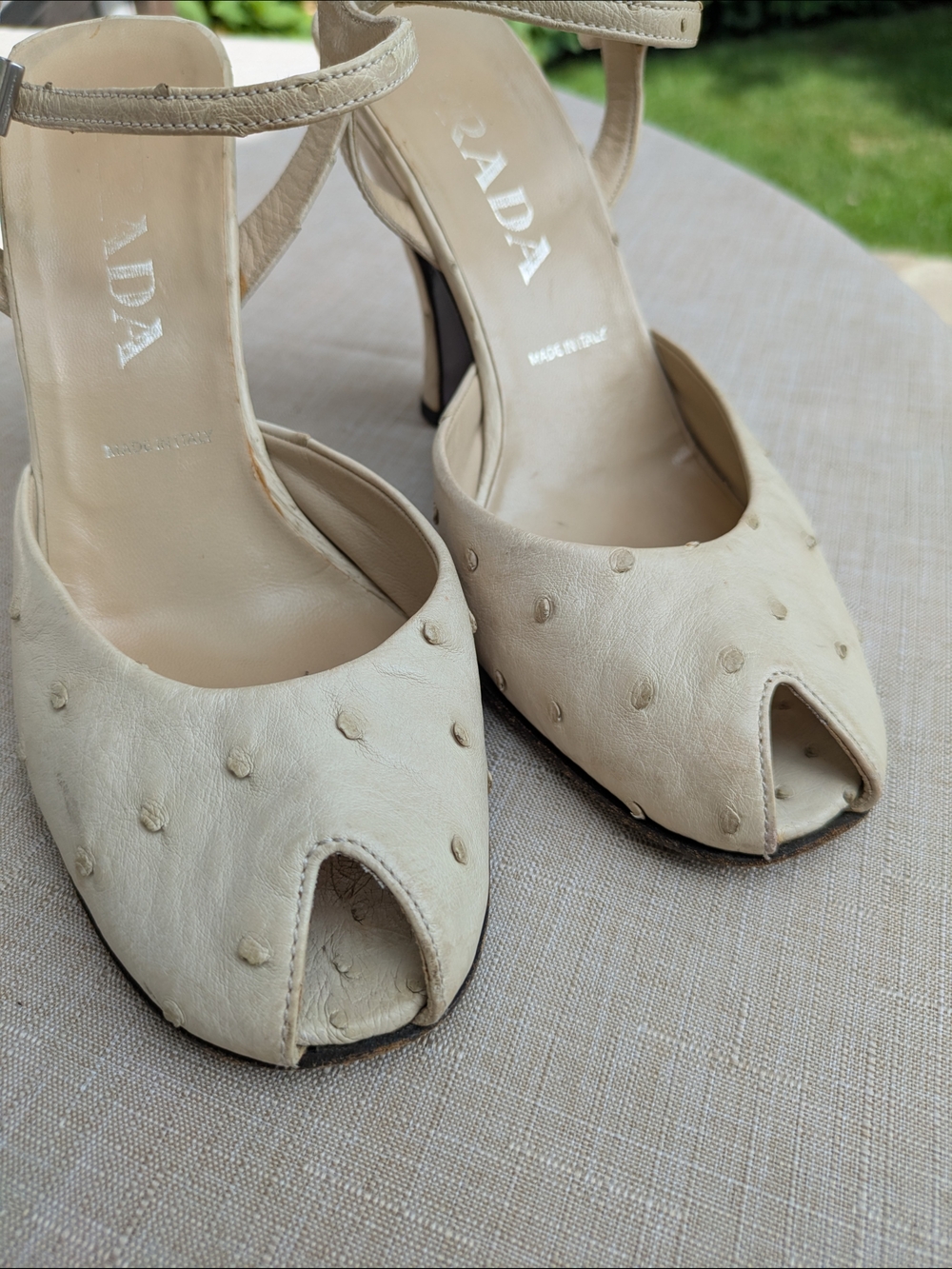 Vintage Prada Ostrich Leather - Picture 5 of 7